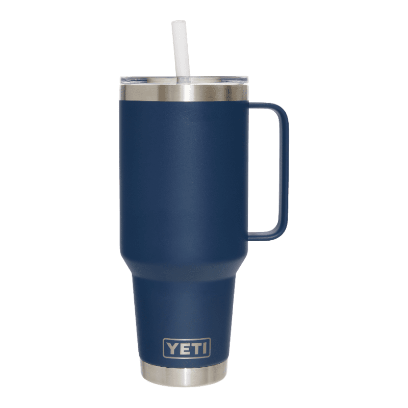 BOX GWP 21071503835 YETI 42OZ RAMBLER STRAW MUG NAVY GRID 1366