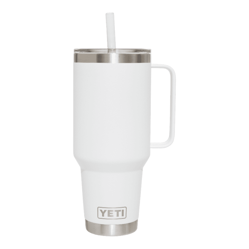 BOX GWP 21071503836 YETI 42OZ RAMBLER STRAW MUG WHITE GRID 1362